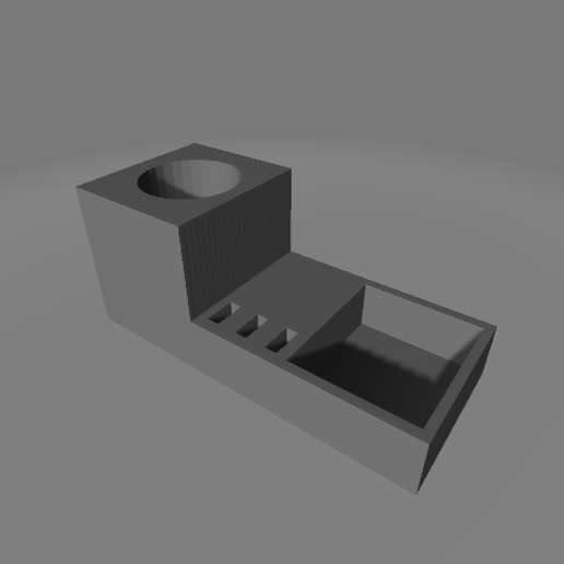 Desktop Organizer 3D model