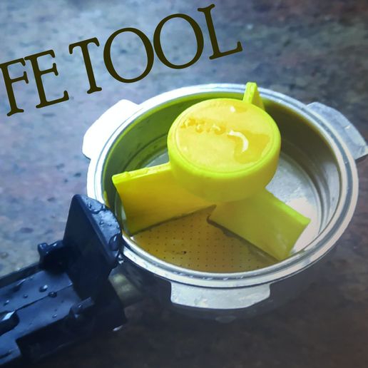 COFFEE FILTER CLEANER 3D model