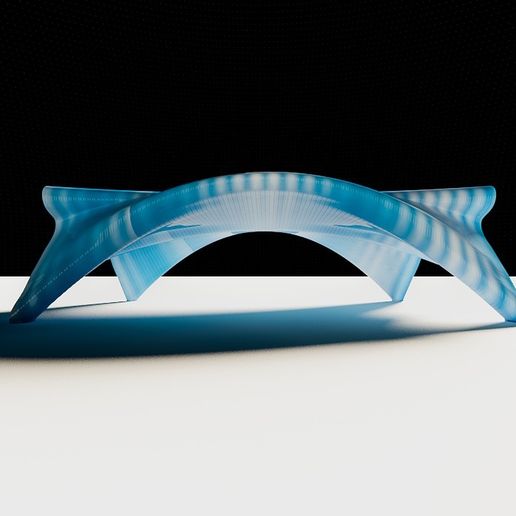 Arch coffee table