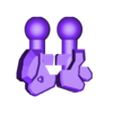 Hand_Left_02_Black.stl STL-Datei Eine Spartaner-Actionfigur kostenlos・3D-Druck-Modell zum herunterladen