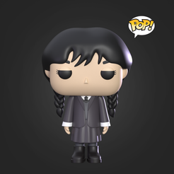 miercoles_render.png Funko Pop Wednesday Addams / Merlina / Wednesday