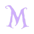 M.stl Letters and Numbers ALICE IN WONDERLAND Letters and Numbers | Logo