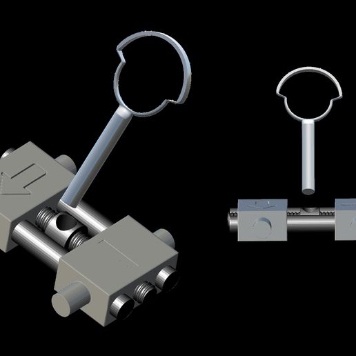 Palatal Disjunctor - 3D model önizlemesi