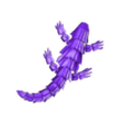 Armadillo_Lizard_V4.stl Free 3D file Armadillo Lizard - Articulated・3D printable object to download