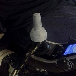 11988389_10205530370592712_283166810340131060_n.jpg Free STL file Extended Wheelchair Joystick Handle for Quantum 6000z Power Chair・Model to download and 3D print
