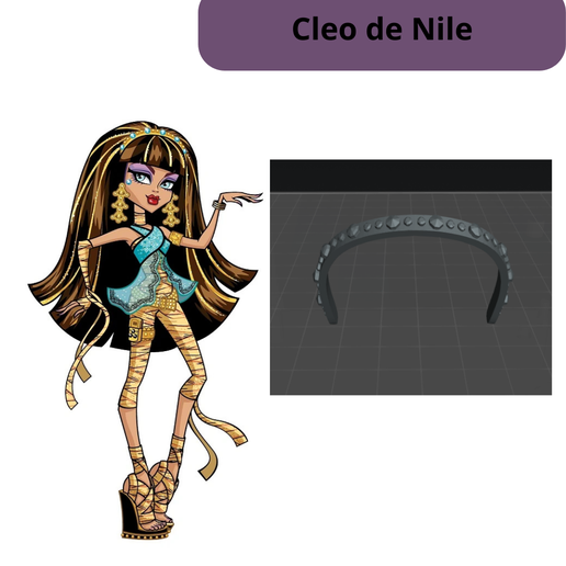 Cleo de Nile W1 Headpiece Replacement