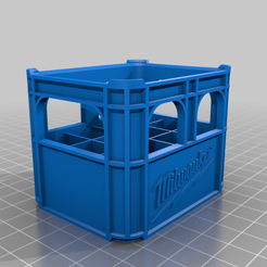 MilwaukeeAA.png Battery Beer Crate Stackable Remix + Logo + clip-on lid