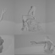 parts-comp.jpg Zelda Sheik Heroic Statue Download 3D print Model STL files Statue Figure digital pattern 3D printing The Legend of Zelda