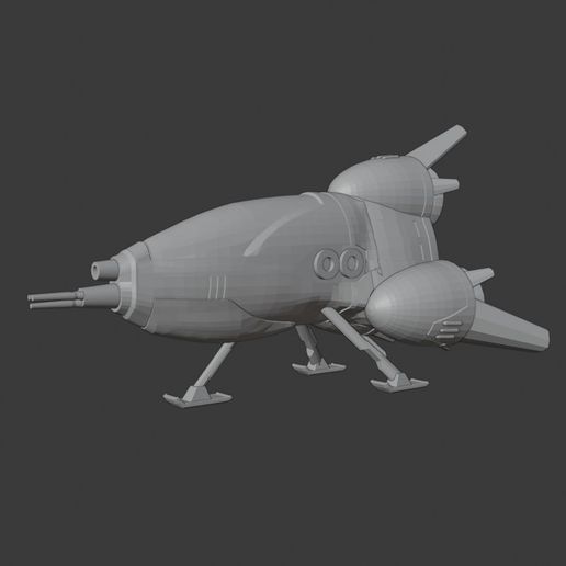 GnerlSquare09.jpg Gnerl Fighter Pod with 5 Flight Stand poses