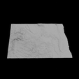 4.png Topographic Map of North Dakota – 3D Terrain