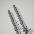 5.png 1/12 TAMIYA Motorcycle Front Forks Öhlins ( Ohlins ) Details  3D STL file for printing