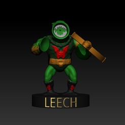 leech-cu.png Fichier OBJ Sangsue・Objet imprimable en 3D à télécharger