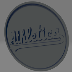 Oakland-Athletics.png Posavasos de los Oakland Athletics