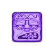 frank.obj Maceta Monster Cube Imprimible en 3D