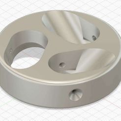 Oturak aparat01.jpg Archivo STL gratis Taburete de camping con trípode plegable Parte・Modelo para descargar y imprimir en 3D