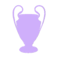 Champions League silueta.stl Palmares Titles Spanish Soccer Teams, silhouettes