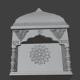 t4.jpg Modelo de templo redimensionável de santuário de mandir hindu em miniatura