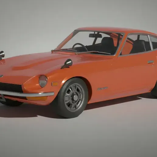 Nissan Fairlady Z 432 – Datsun Z432 1972 STL 3D Print Model