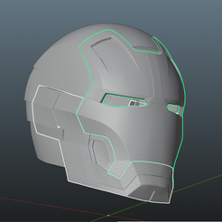 1.png Файл 3D Iron Man head・3D-печатная модель для загрузки