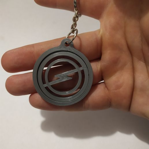 Opel Spinning Keychain 3D model