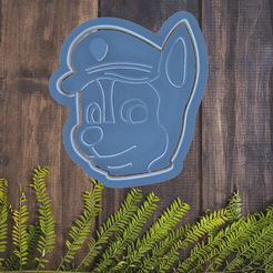 Chase.png STL file Chase Paw Patrol Cookie Cutter・3D print object to download