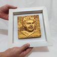 12.jpg 3D Relief sculpture of Che Guevara