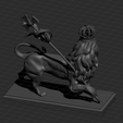 4.png Löwe von Juda 3D Modell