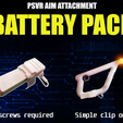 1stpage.png PlayStation Aim Battery Attachment Mod - PSVR , PRO , Controller PS4 PS5 Charge