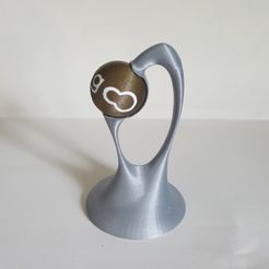 20180425_104544.jpg Fichier STL gratuit cochonnet et support #MAGIGOO・Modèle imprimable en 3D à télécharger