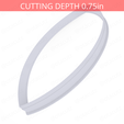 Almond~9.75in-cookiecutter-only2.png Almond Cookie Cutter 9.75in / 24.8cm