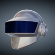 hero.png Daft Punk Thomas Bangalter 3D Printable cosplay helmet