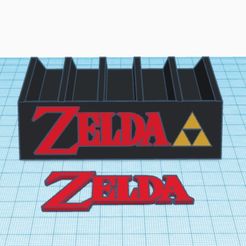 1.jpg Download STL file Stand Nintendo 3DS Zelda Games • 3D print design, AMF00