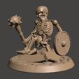 5f99c73d8aaaa2d0eb6b4d759d894f7c_display_large.jpg 28mm Undead Skeleton Warriors - Rising from the Grave / Earth
