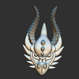 1.png Dragon 3d Relief STL