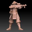 ash-laser-no-1.jpg Ashigaru Lasrifle Regiment Royalty Free Version