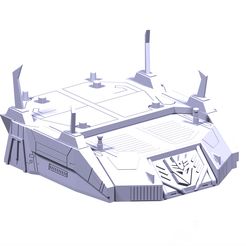 Base-Decepticon-logo-1.jpg STL file Thrones for Megatron-base stand-part 2・3D printer model to download
