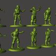 32187612fd470969a1a627fe84e720cd_display_large.JPG 28mm Zombie - Walking Undead Miniature - Ghoul