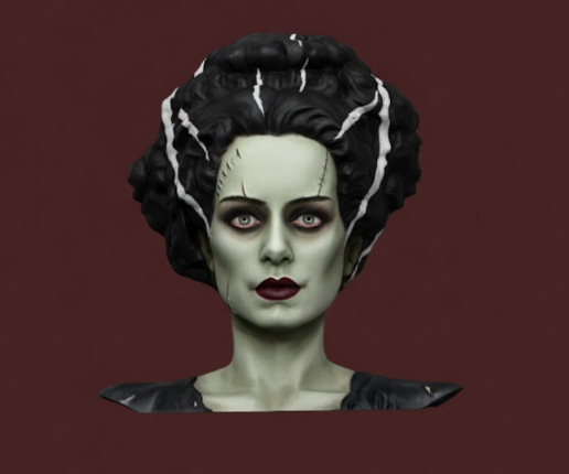 Bride of Frankenstein Iman - 3D model önizlemesi