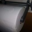 3.jpg Adjustable JUMBO Paper Towel Holder (Adjustable Width)  using wardrobe tube
