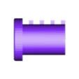 Cryptex_corps_interne.stl Cryptex with 4 alphabetic multicombination rings