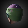 FennecHelmet34FrontwiRAndomjpg.jpg The Mandalorian Fennec Shand Helmet for Cosplay 3D print model
