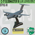 C7.png C-17 GLOBMASTER III (MILITARY CARGO)