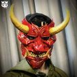 362246293_1281735972469505_1381230640530735071_n.jpg Cyber Samurai Hannya Mask - Japanese Ghost Mask