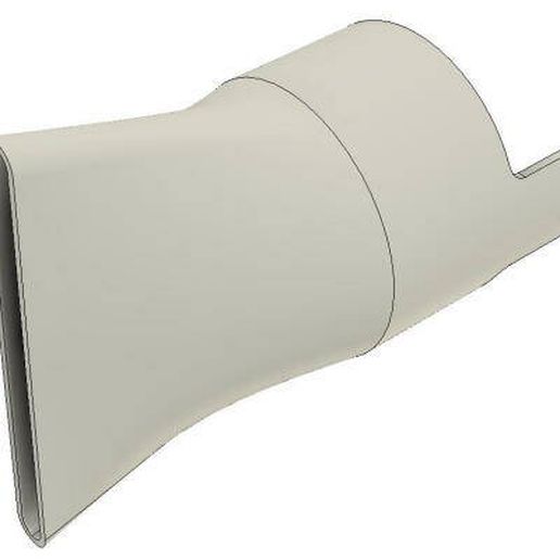 Nozzle for electric blower Greenworks 3D model