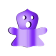 Ghost for Snap Badge.stl Halloween Snap Badge Set