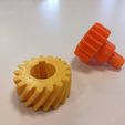 21617870_1736471303323436_2297894945825878532_n.jpg STL file Technical kit : Gears / key / circlips... (educational assembly)・3D printer model to download