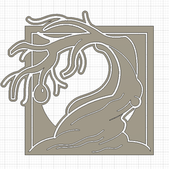 blight.png STL file Wheel of Time symbols - the Blight・3D printable model to download