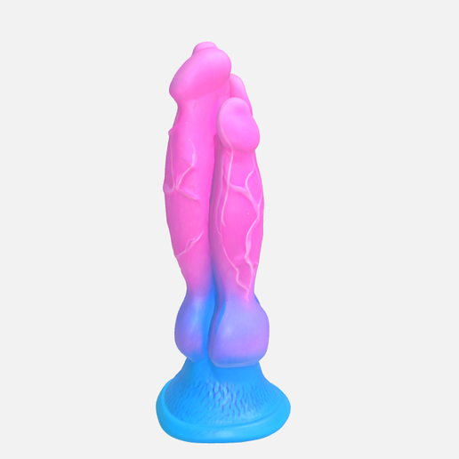 dreifach dildo 🍆 Dreifach-Schwanz-Dildo・ STL Datei für 3D-Druck・Cults