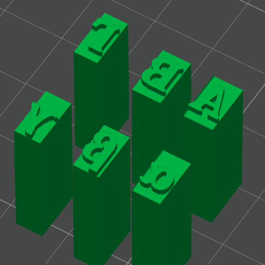 Types for printing, Greek