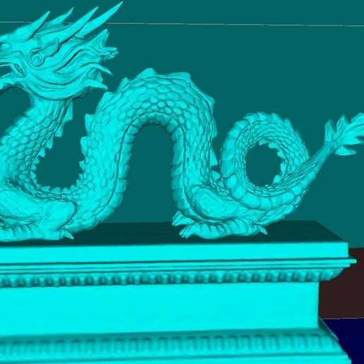 Chinese dragon v2.1 3D model